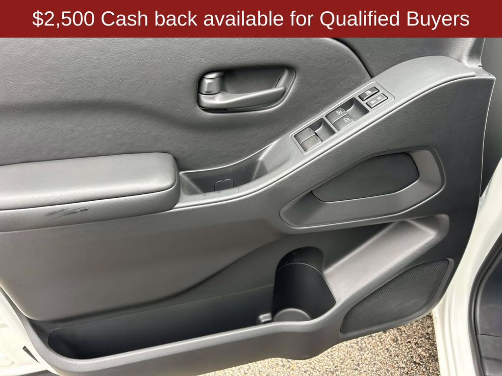 2026 Glacier White Nissan Frontier S 4X4 Truck