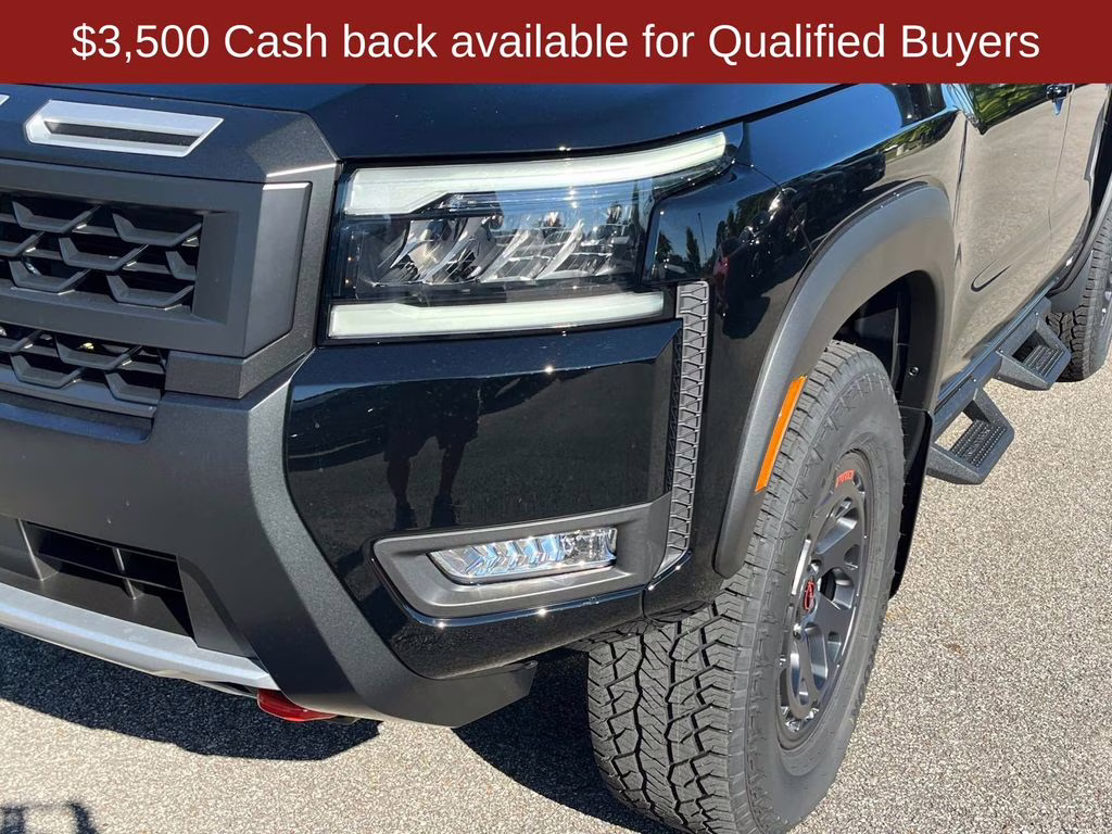 2026 Super Black Nissan Frontier PRO-4X 4X4 Truck