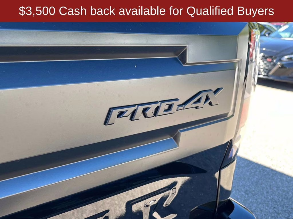 2026 Super Black Nissan Frontier PRO-4X 4X4 Truck