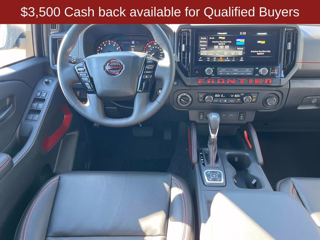 2026 Super Black Nissan Frontier PRO-4X 4X4 Truck