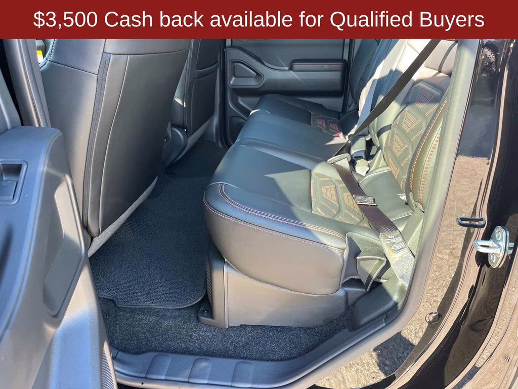 2026 Super Black Nissan Frontier PRO-4X 4X4 Truck