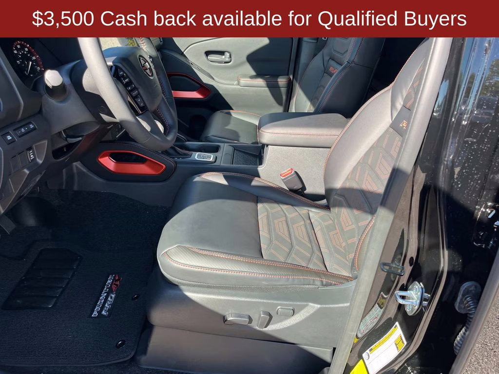 2026 Super Black Nissan Frontier PRO-4X 4X4 Truck