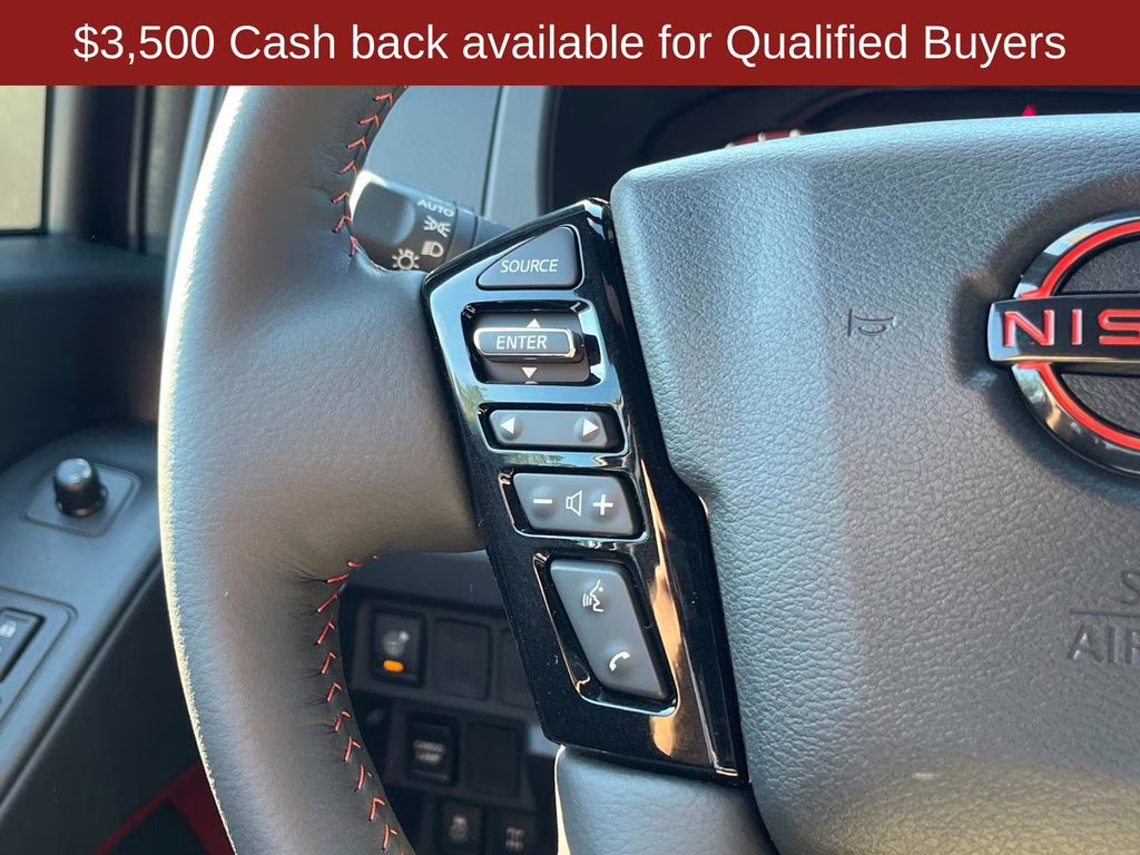 2026 Super Black Nissan Frontier PRO-4X 4X4 Truck