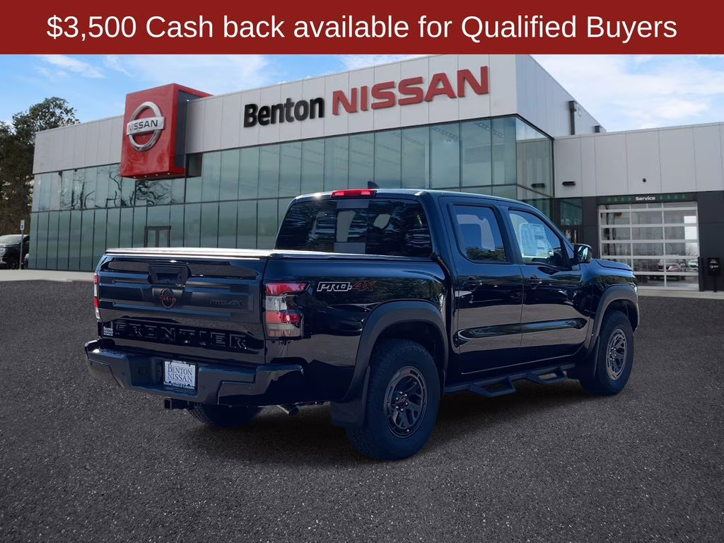 2026 Super Black Nissan Frontier PRO-4X 4X4 Truck
