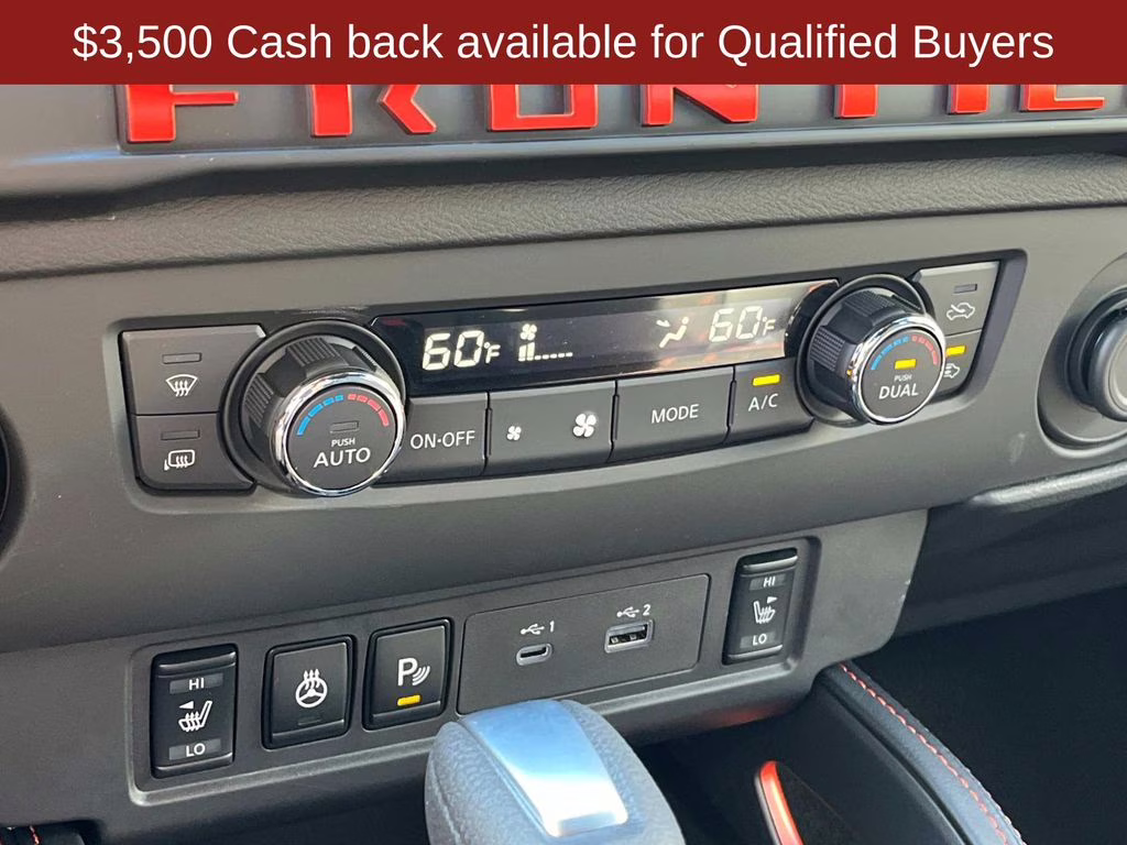 2026 Super Black Nissan Frontier PRO-4X 4X4 Truck