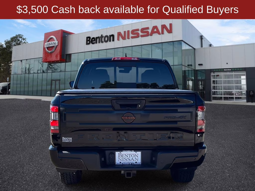 2026 Super Black Nissan Frontier PRO-4X 4X4 Truck