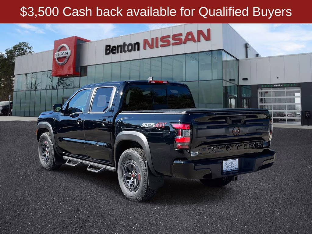 2026 Super Black Nissan Frontier PRO-4X 4X4 Truck