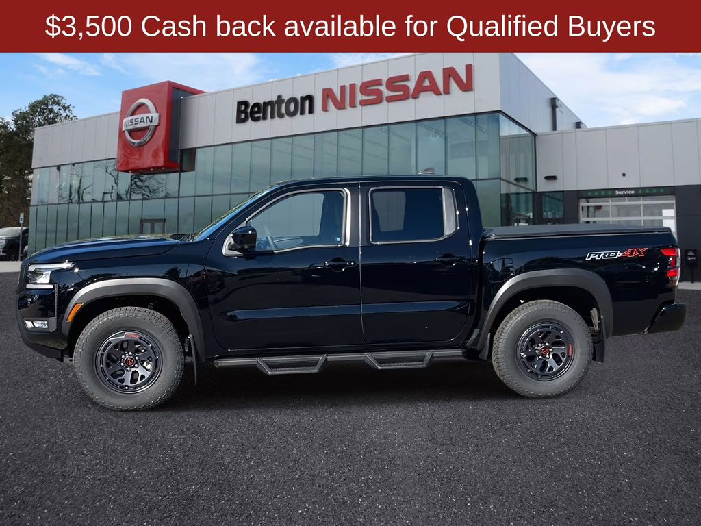 2026 Super Black Nissan Frontier PRO-4X 4X4 Truck