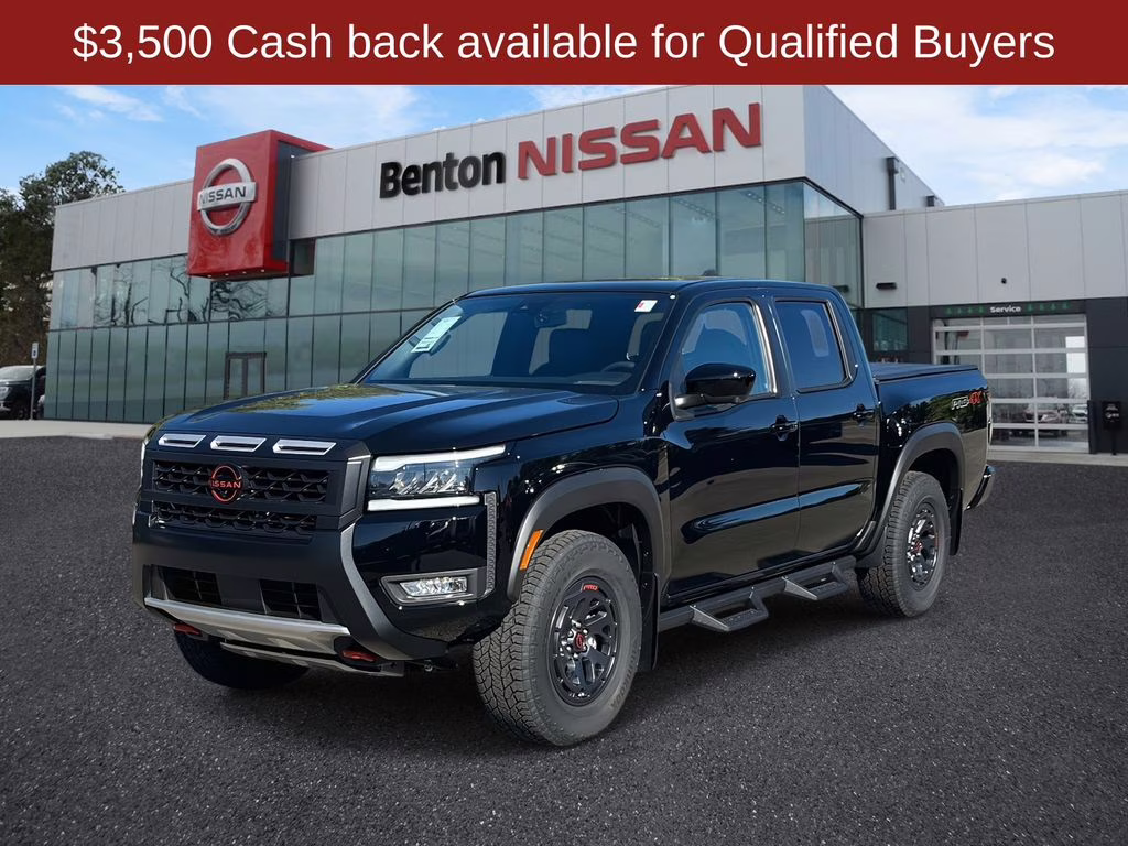 2026 Super Black Nissan Frontier PRO-4X 4X4 Truck