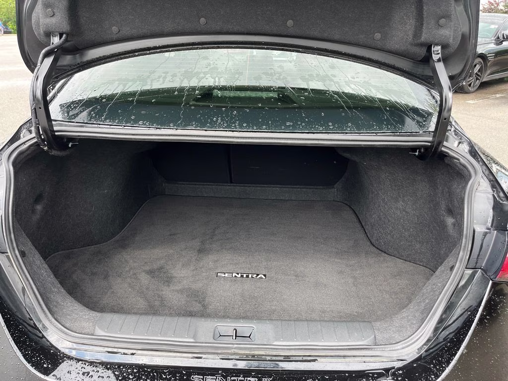 2025 Super Black Nissan Sentra SV FWD Sedan