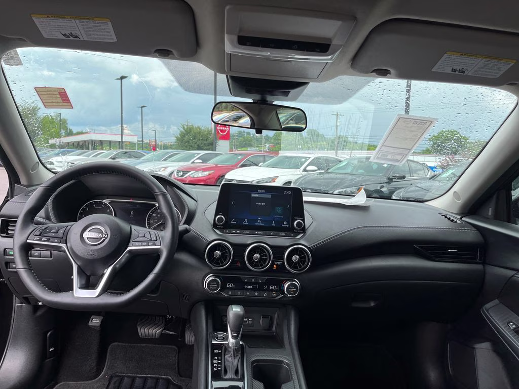 2025 Super Black Nissan Sentra SV FWD Sedan