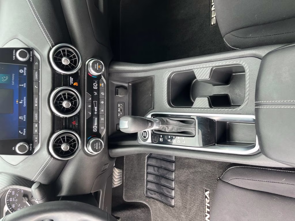 2025 Super Black Nissan Sentra SV FWD Sedan