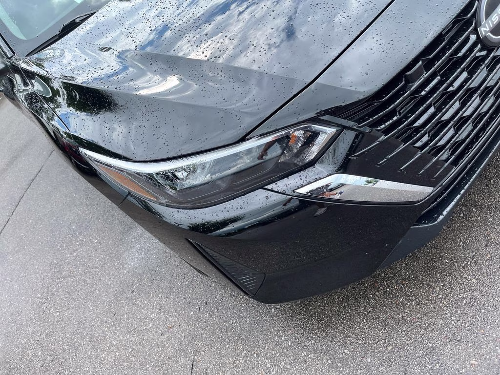 2025 Super Black Nissan Sentra SV FWD Sedan
