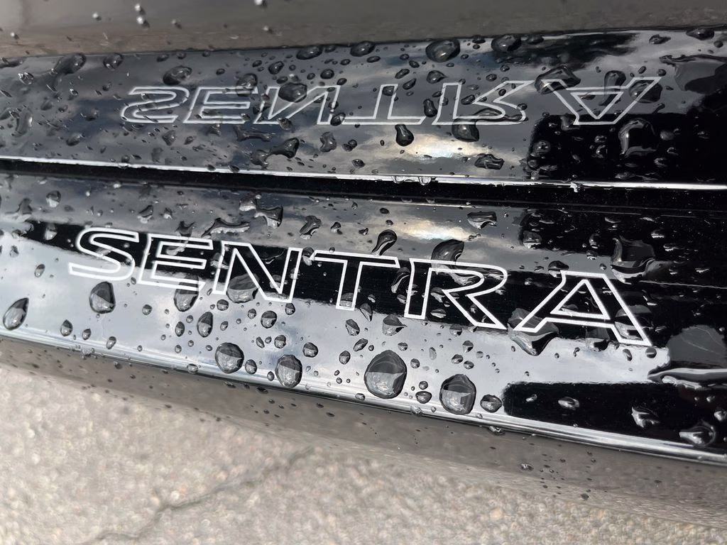 2025 Super Black Nissan Sentra SV FWD Sedan