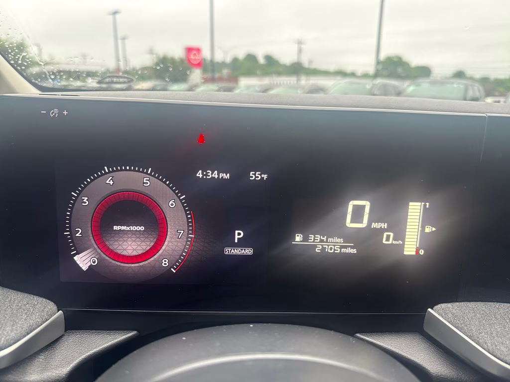 2025 Scarlet Ember Tintcoat/Super Black Nissan Kicks SV AWD SUV