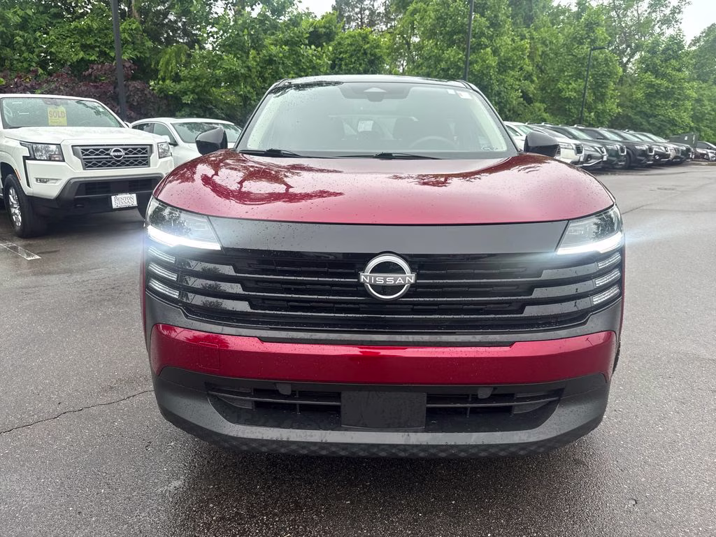 2025 Scarlet Ember Tintcoat/Super Black Nissan Kicks SV AWD SUV