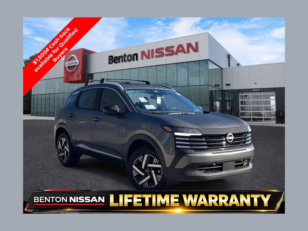 2026 Gun Metallic Nissan Kicks SV FWD SUV