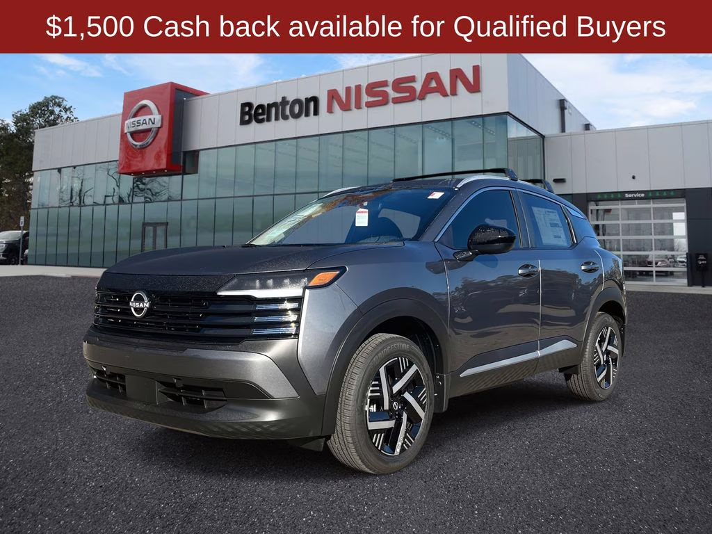 2026 Gun Metallic Nissan Kicks SV FWD SUV