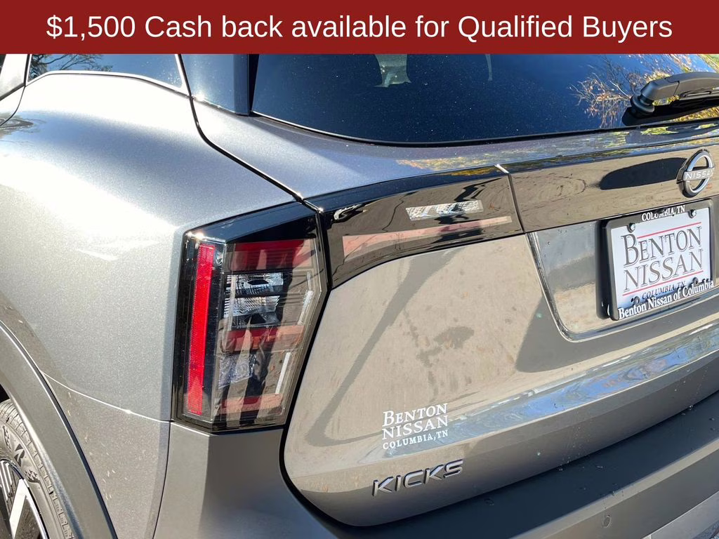 2026 Gun Metallic Nissan Kicks SV FWD SUV