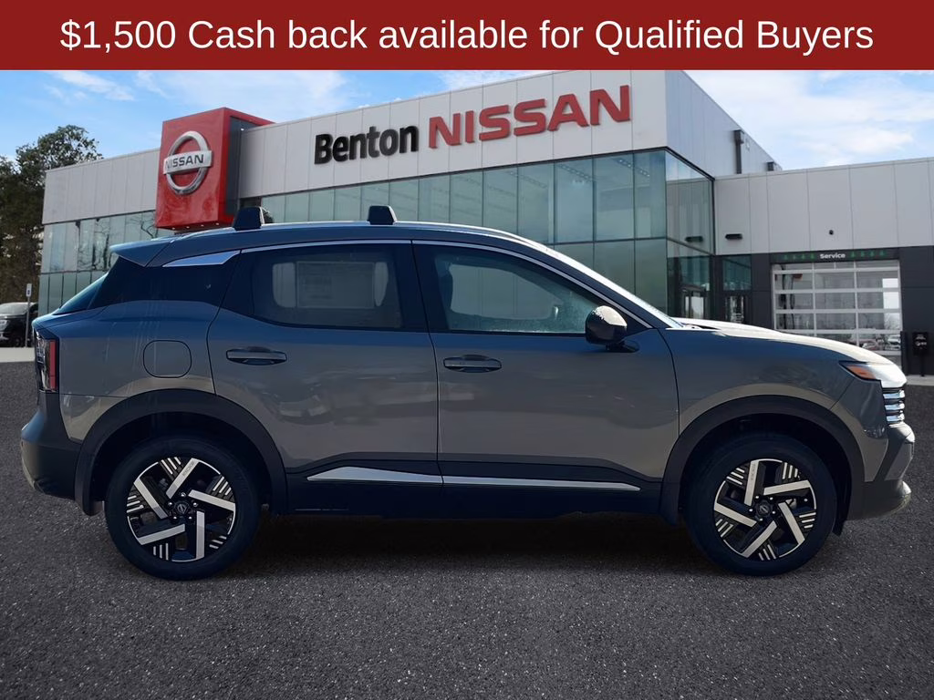 2026 Gun Metallic Nissan Kicks SV FWD SUV