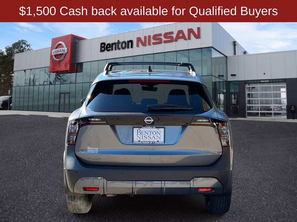 2026 Gun Metallic Nissan Kicks SV FWD SUV