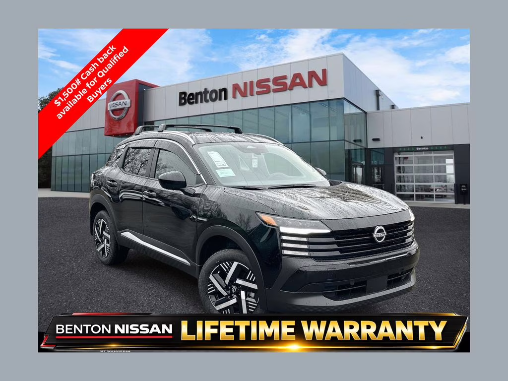 2026 Super Black Nissan Kicks SV FWD SUV