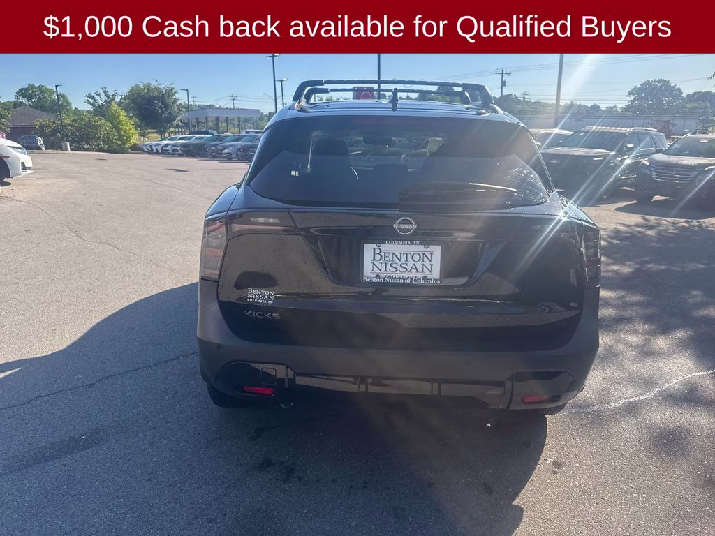 2026 Super Black Nissan Kicks SV FWD SUV