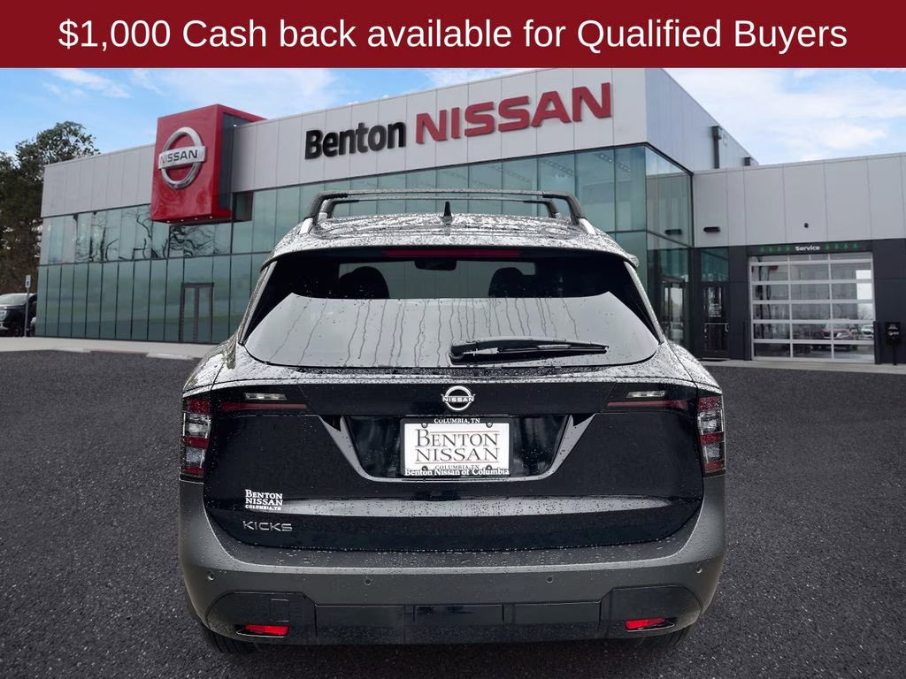 2026 Super Black Nissan Kicks SV FWD SUV