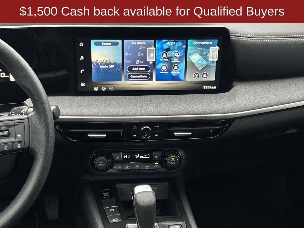 2026 Super Black Nissan Kicks SV FWD SUV