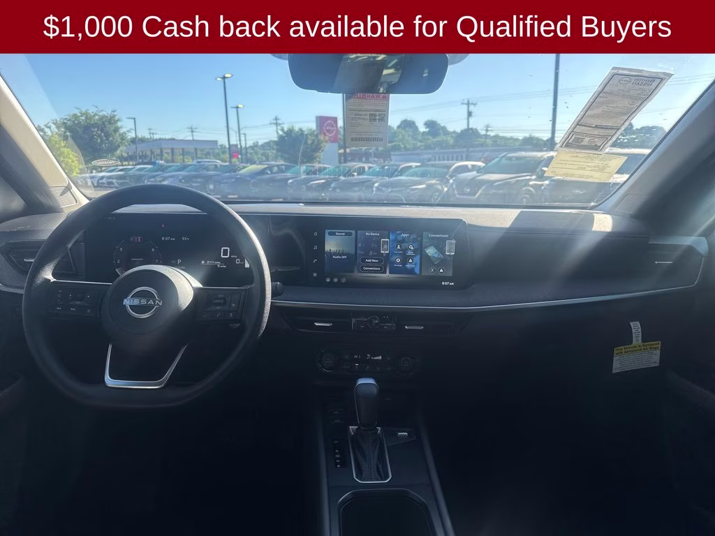 2026 Super Black Nissan Kicks SV FWD SUV