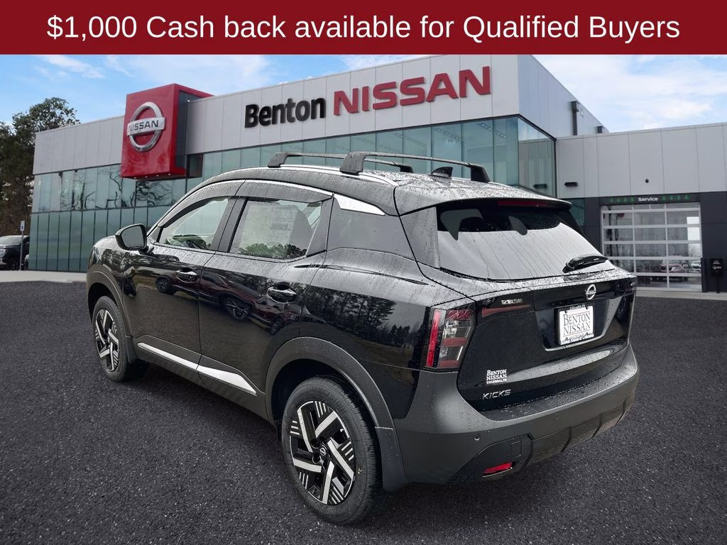 2026 Super Black Nissan Kicks SV FWD SUV