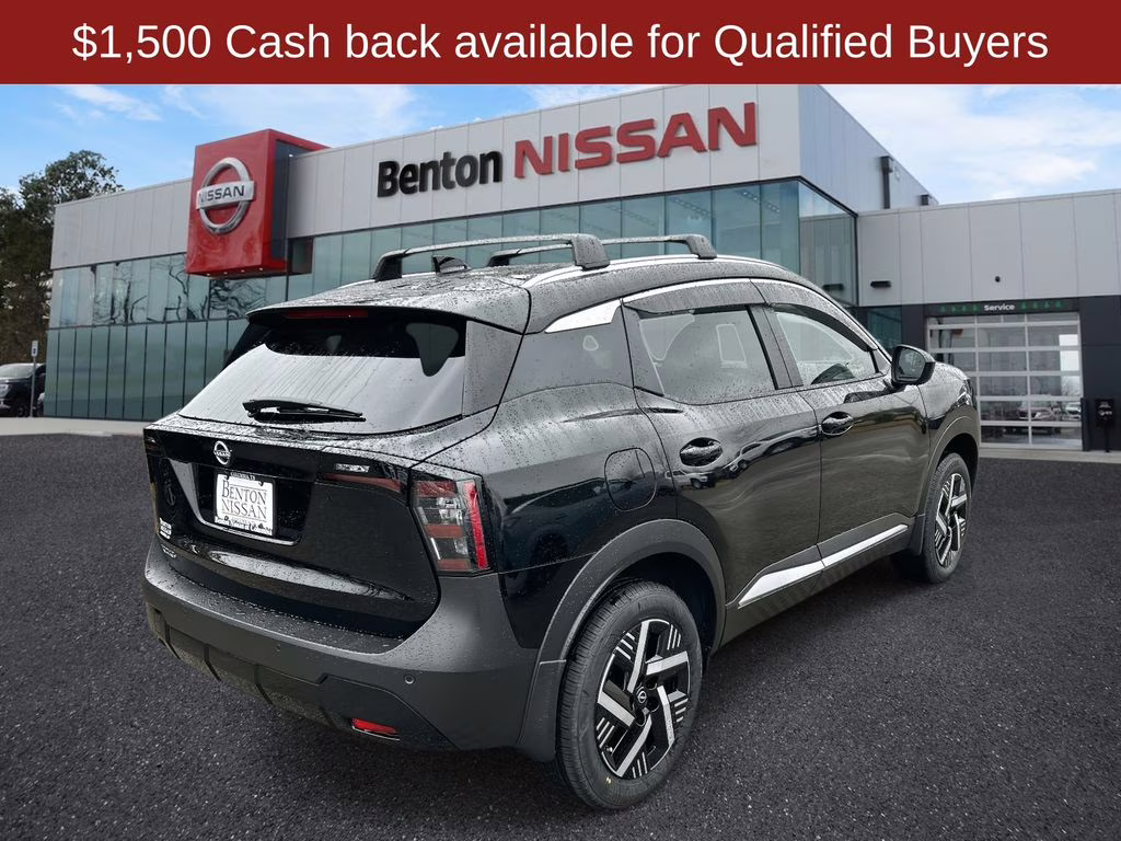 2026 Super Black Nissan Kicks SV FWD SUV