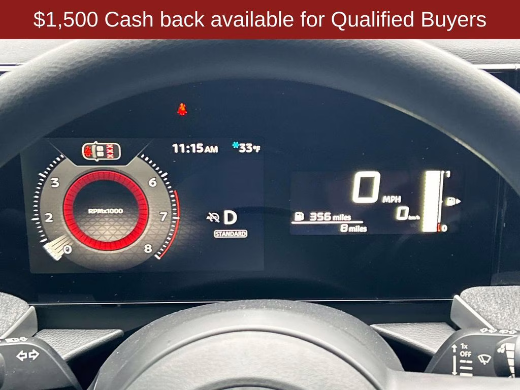 2026 Super Black Nissan Kicks SV FWD SUV