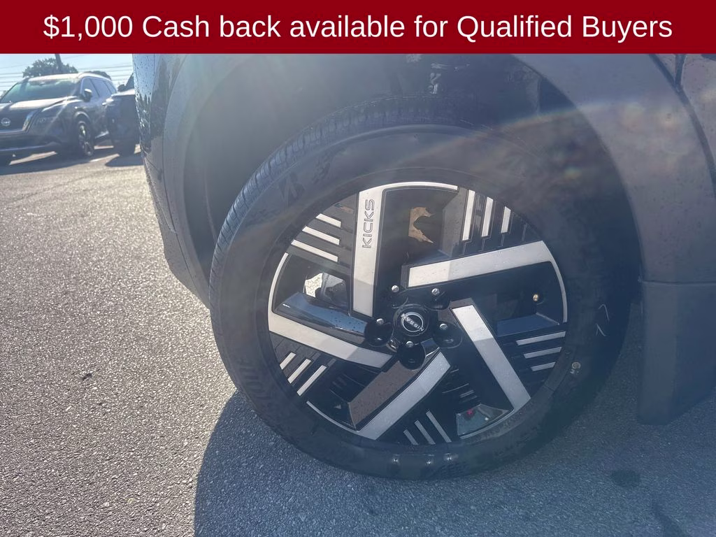 2026 Super Black Nissan Kicks SV FWD SUV
