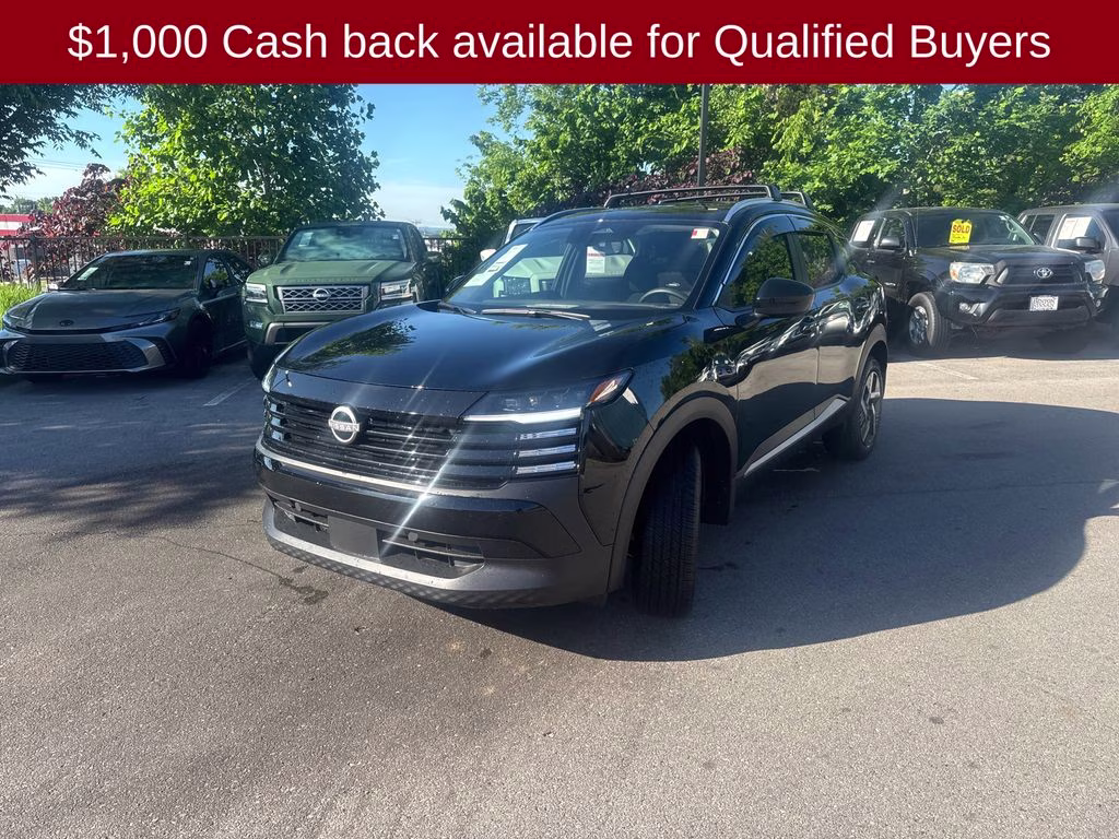 2026 Super Black Nissan Kicks SV FWD SUV