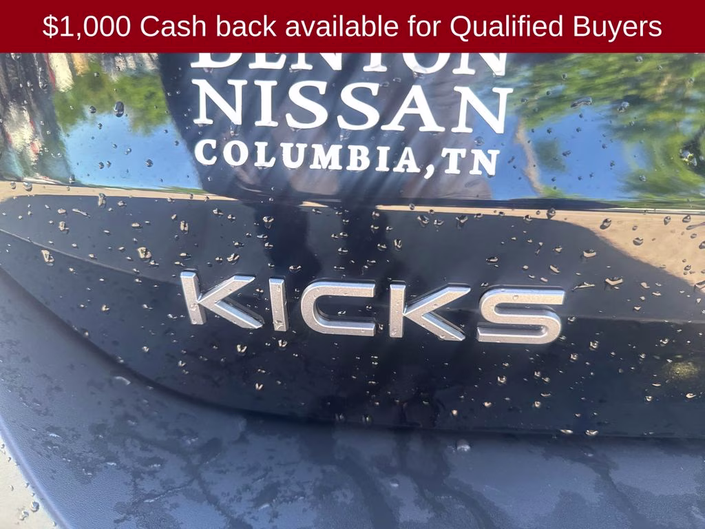 2026 Super Black Nissan Kicks SV FWD SUV