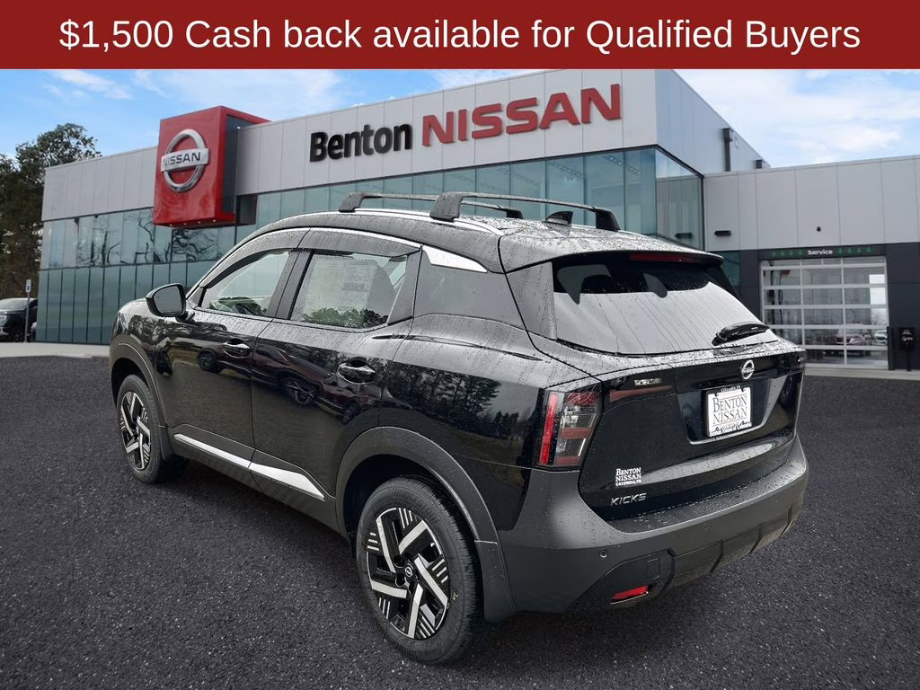 2026 Super Black Nissan Kicks SV FWD SUV