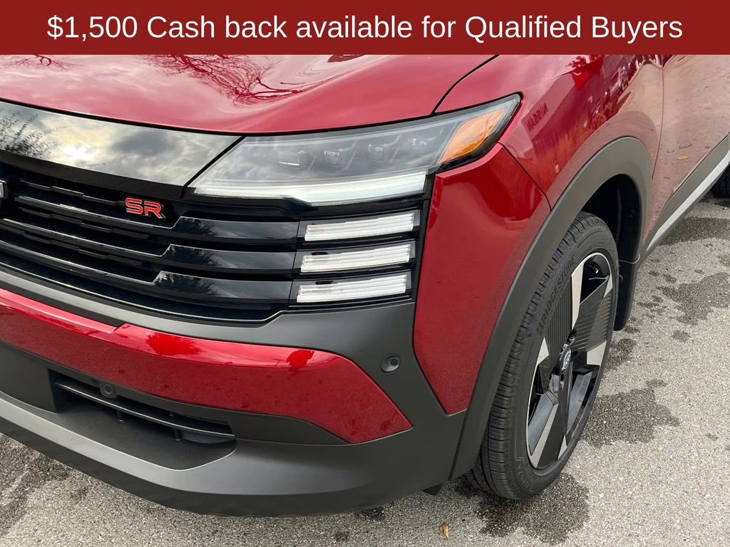 2026 Scarlet Ember Tintcoat Nissan Kicks SR FWD SUV