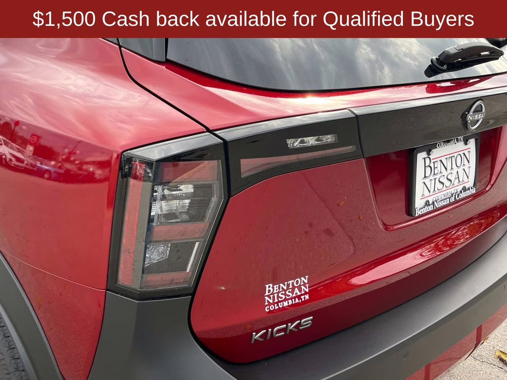 2026 Scarlet Ember Tintcoat Nissan Kicks SR FWD SUV