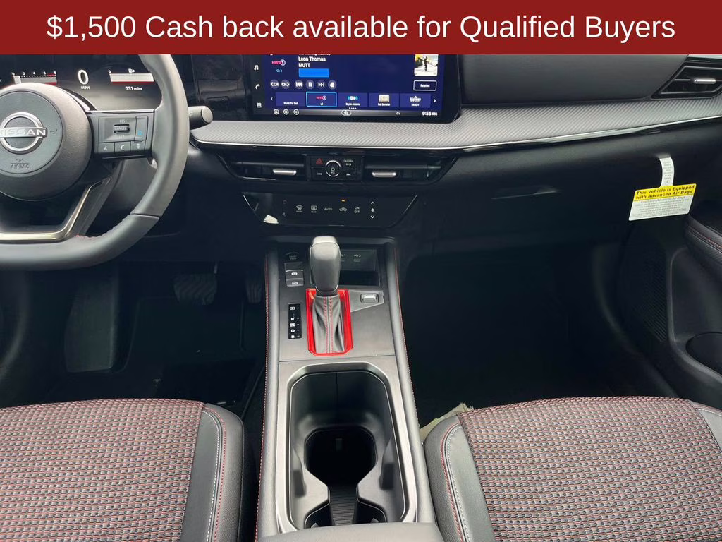 2026 Scarlet Ember Tintcoat Nissan Kicks SR FWD SUV