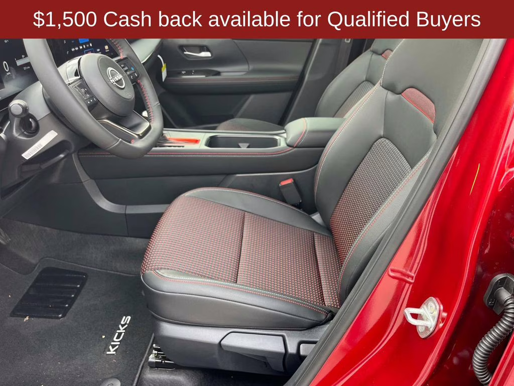 2026 Scarlet Ember Tintcoat Nissan Kicks SR FWD SUV