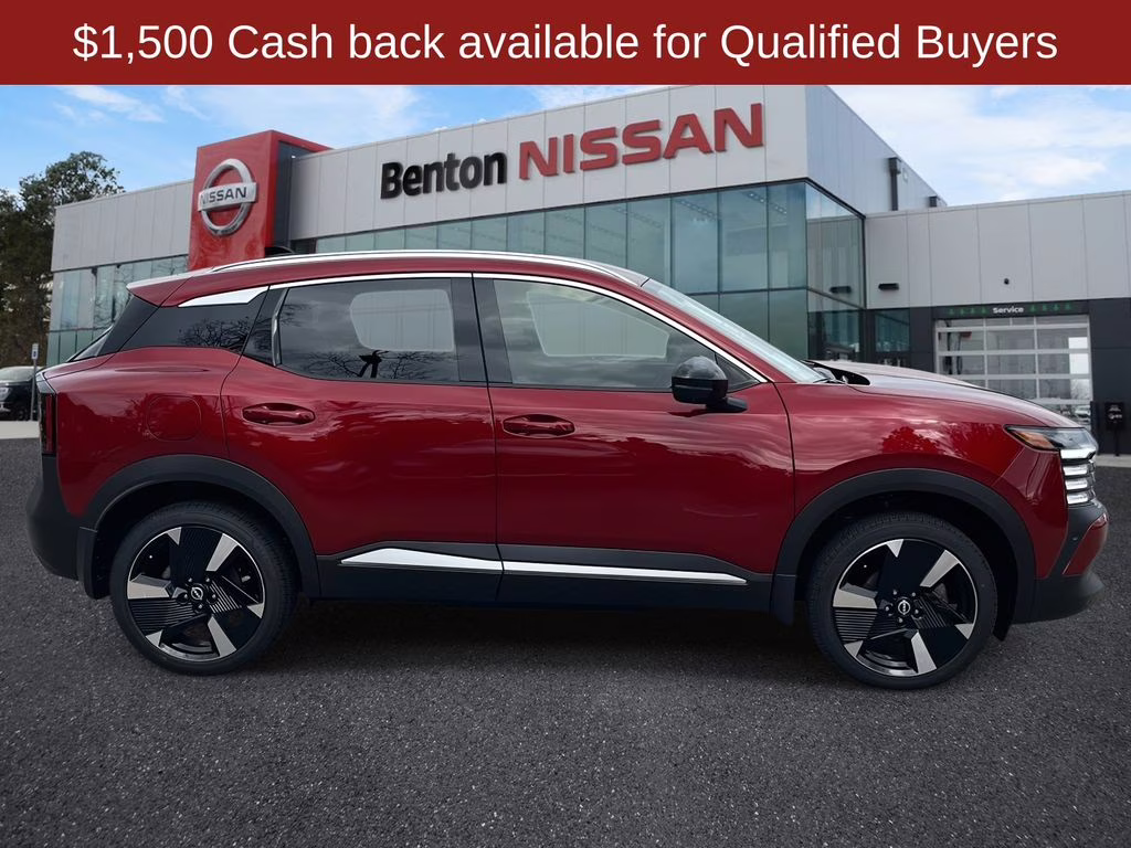 2026 Scarlet Ember Tintcoat Nissan Kicks SR FWD SUV