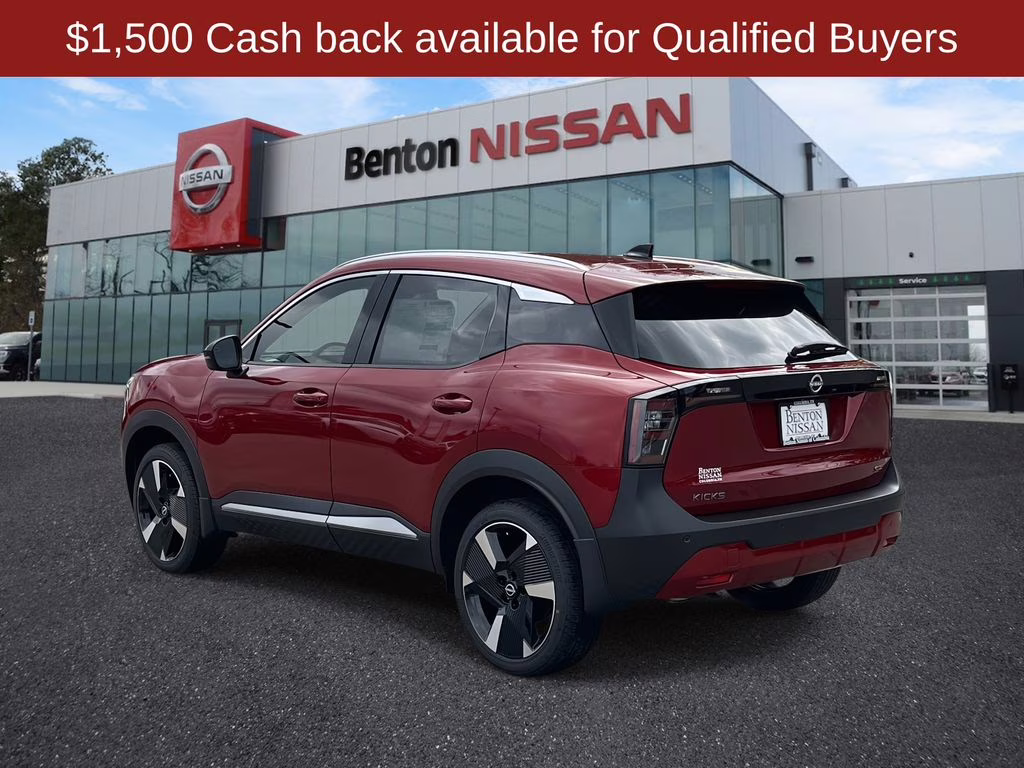 2026 Scarlet Ember Tintcoat Nissan Kicks SR FWD SUV