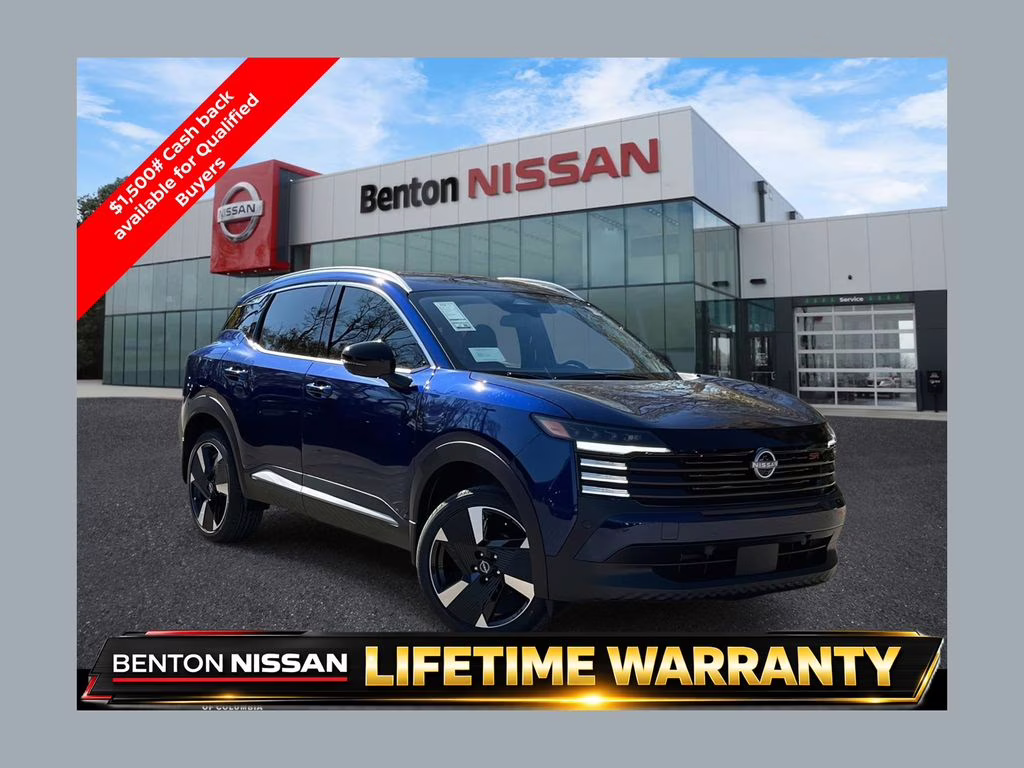 2026 Deep Blue Pearl Nissan Kicks SR FWD SUV