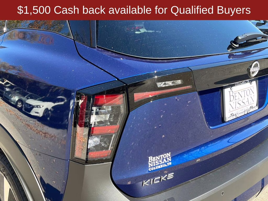 2026 Deep Blue Pearl Nissan Kicks SR FWD SUV