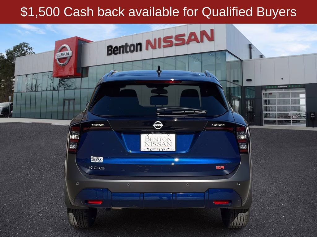 2026 Deep Blue Pearl Nissan Kicks SR FWD SUV