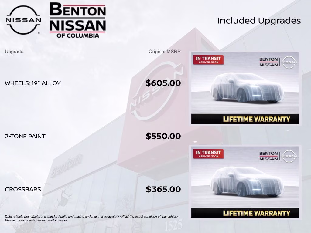 2026 Gun Metallic/Super Black Nissan Kicks SR FWD SUV
