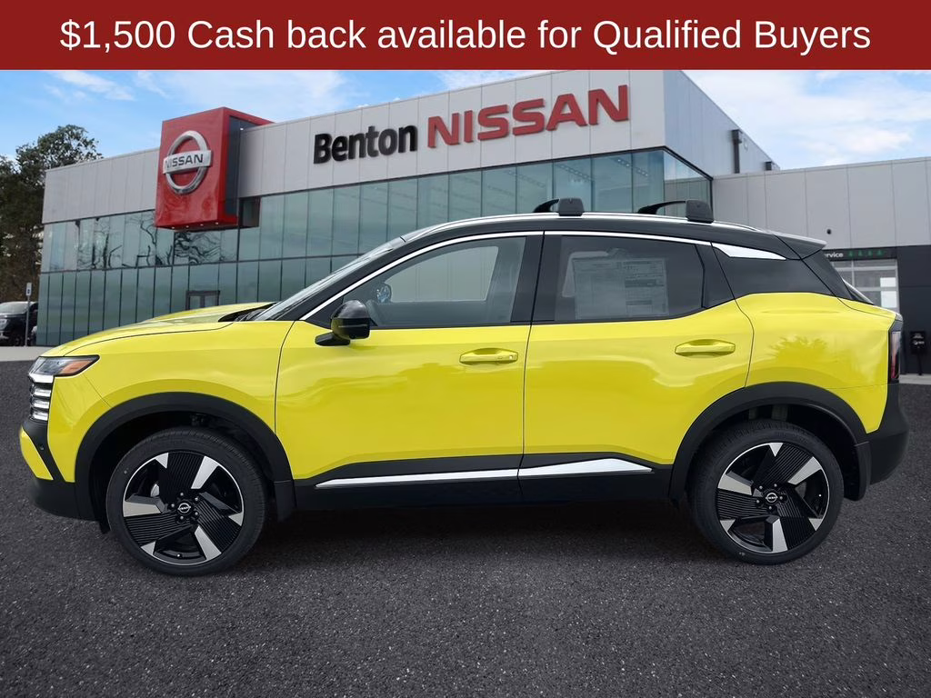 2026 Yuzu Yellow/Super Black Nissan Kicks SR FWD SUV