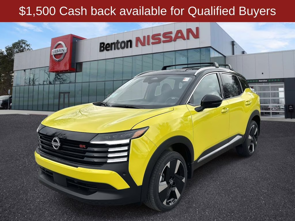 2026 Yuzu Yellow/Super Black Nissan Kicks SR FWD SUV