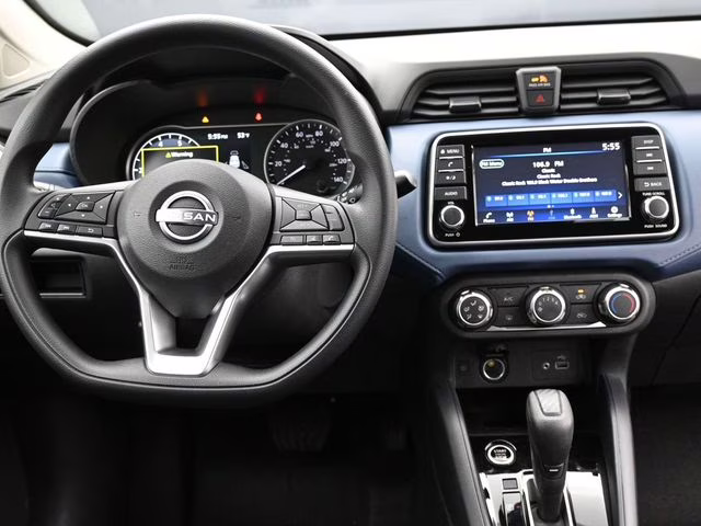 2025 Gray Sky Pearl Nissan Versa 1.6 SV FWD Sedan